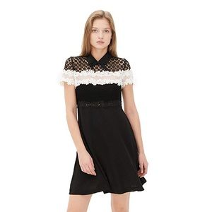 SANDRO crochet dress